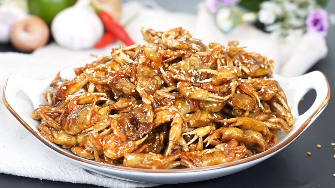 cách làm ghẹ sữa rang me