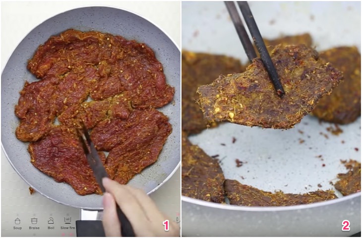 Cách làm khô bò miếng