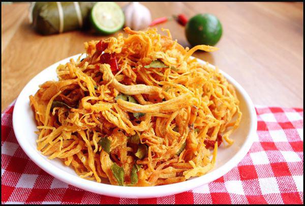 Cách làm khô gà bằng lò vi sóng