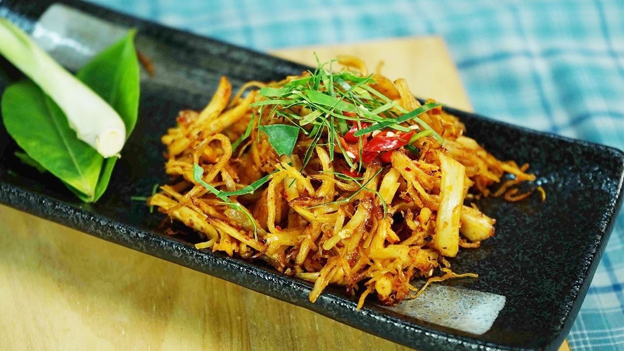 Khô gà xé cay ăn không dừng được