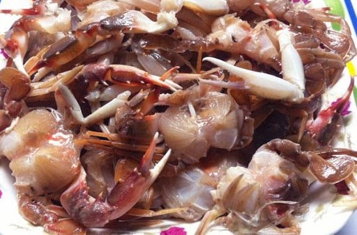 Cách Làm Ghẹ Sữa Rim Tỏi Ớt