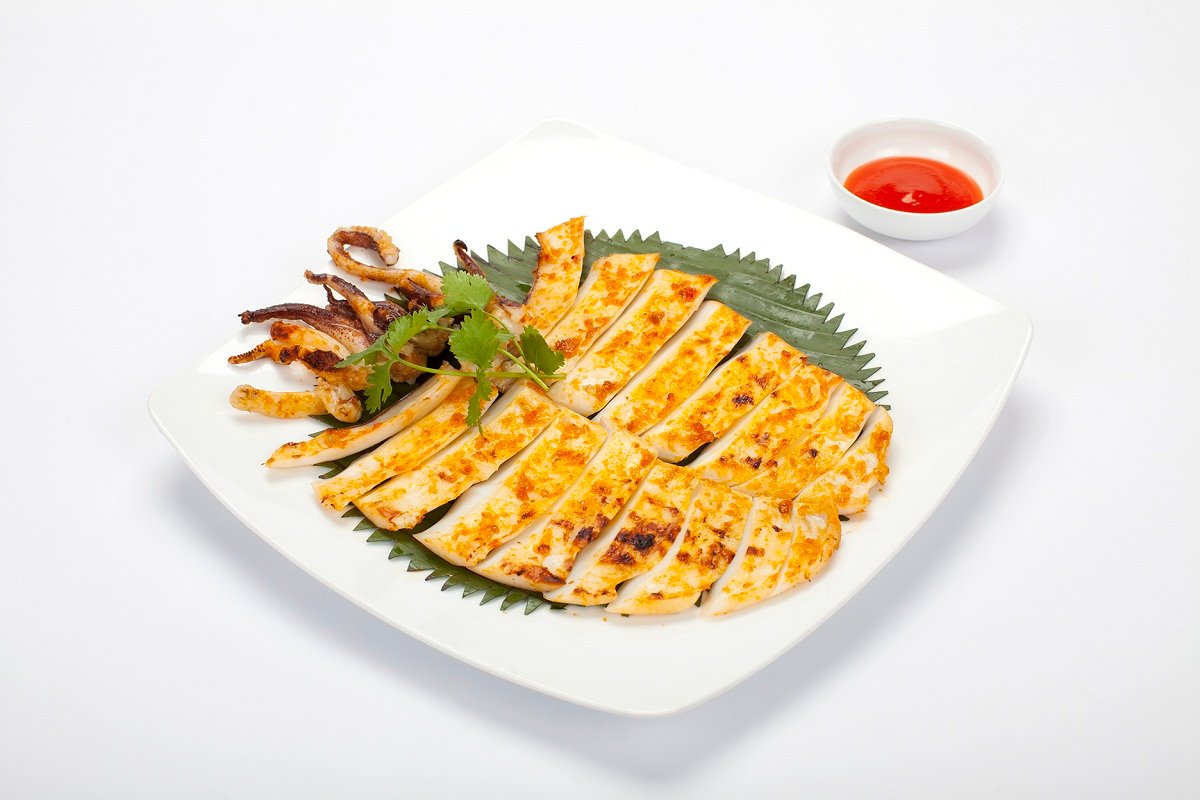 Chế biến mực 1 nắng ngon