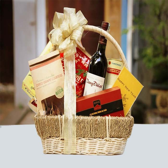 Giỏ Quà Tết Cao Cấp Hà Nội Giao Tận Nhà