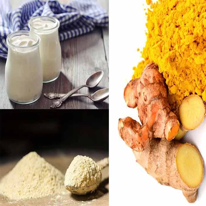 tinh bột nghệ làm đẹp nghệ