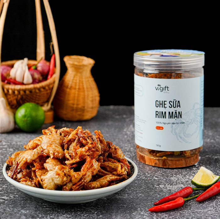 Ghẹ Sữa Rim Mặn - Vigift