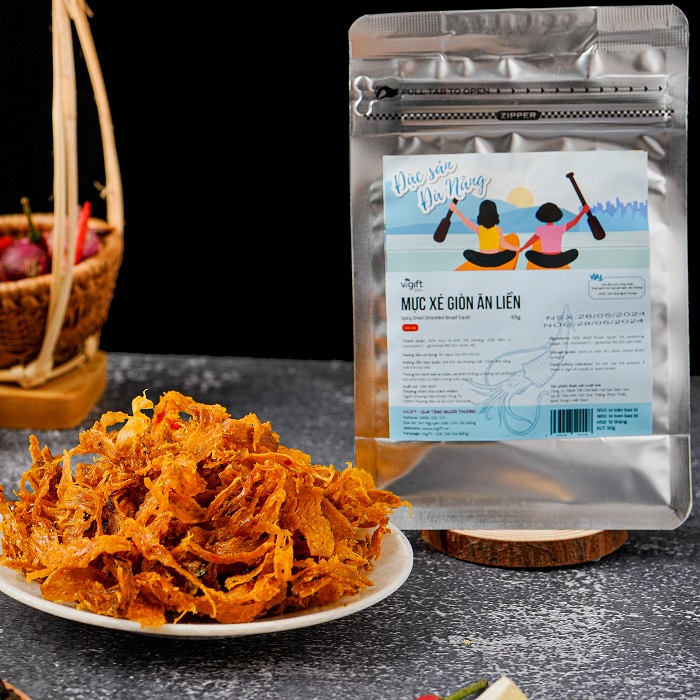 Mực Xé Giòn Ăn Liền - Vigift - Ảnh 3