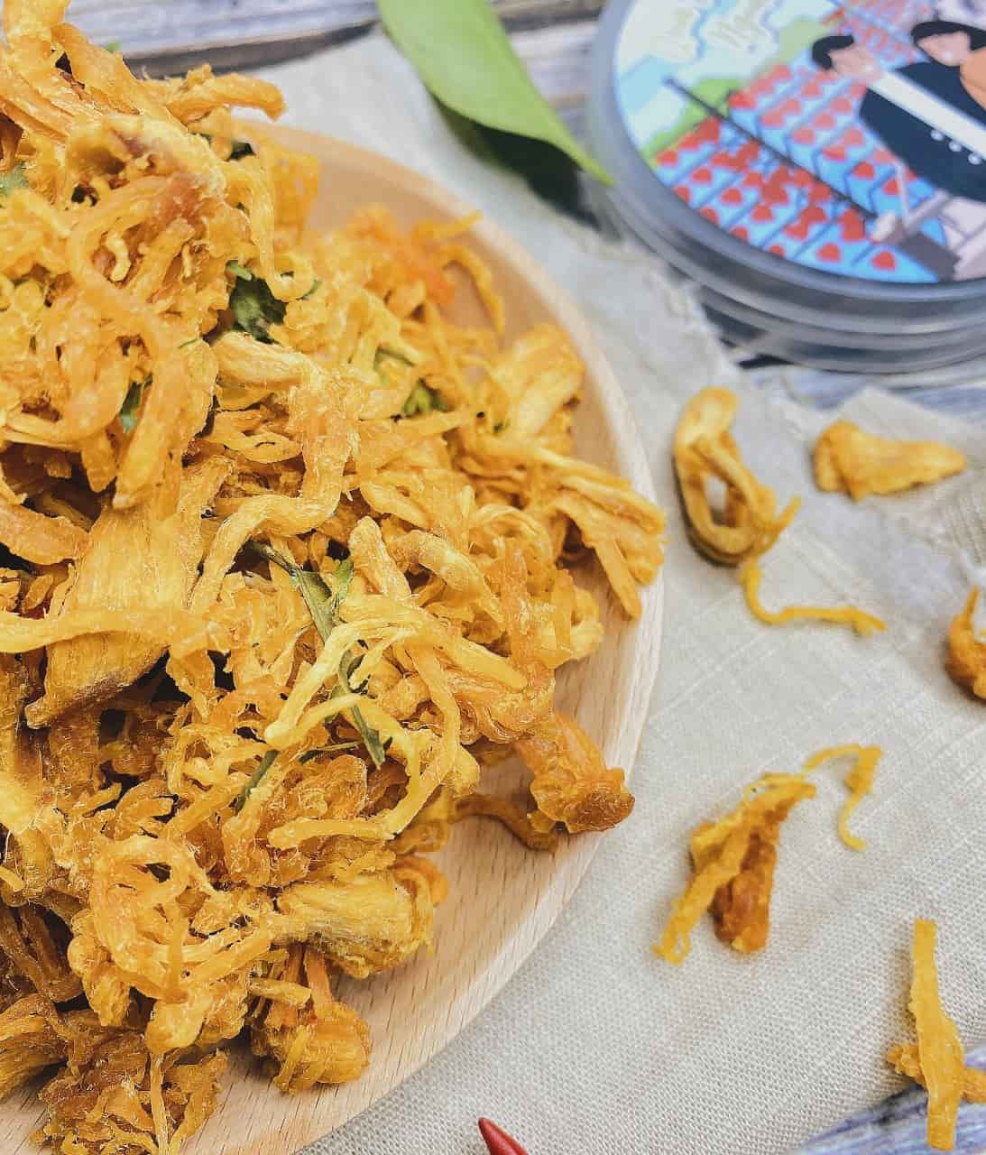 cách làm khô gà bằng chảo