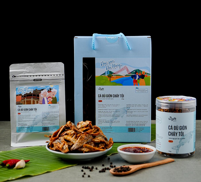 Cá Đù Giòn Cháy Tỏi - Vigift - Ảnh 2