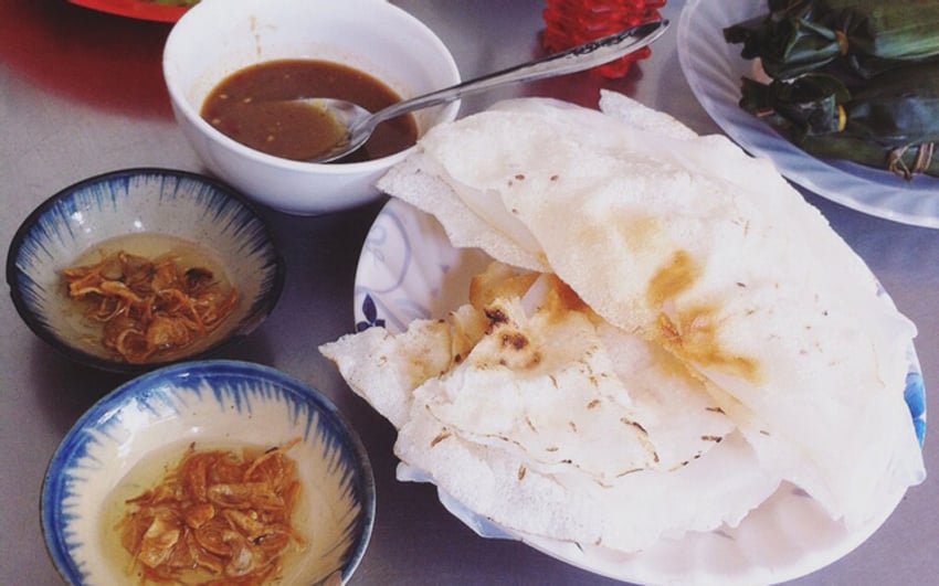 Bánh đập - Ăn gì ở chợ Bắc Mỹ An Đà Nẵng