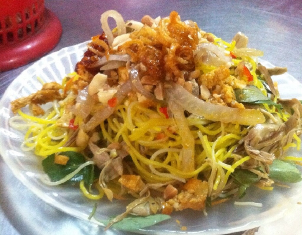Bún trộn chợ Bắc Mỹ An