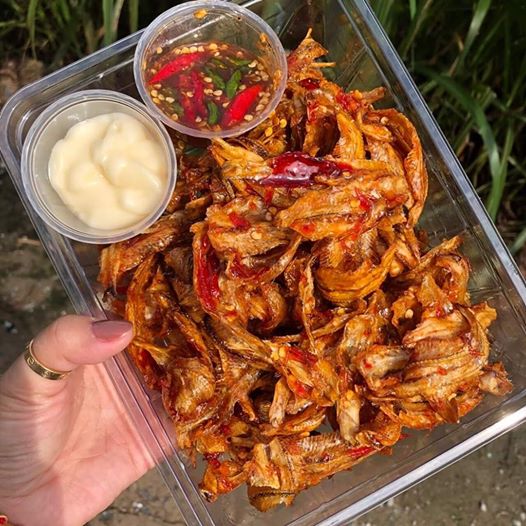 Cá mai sốt chanh Đà Nẵng tại chợ Cồn