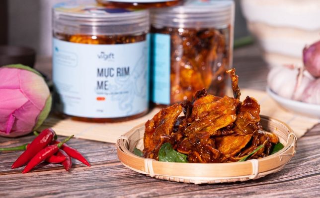 Mực rim me Đặc sản Đà Nẵng làm quà 