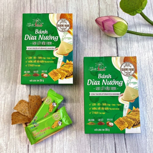 Bánh Dừa Nướng Gạo Lứt - Bảo Linh