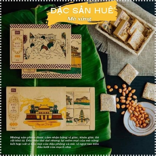 Kẹo Mè Xửng Huế - Moc Truly Hue - Ảnh 2