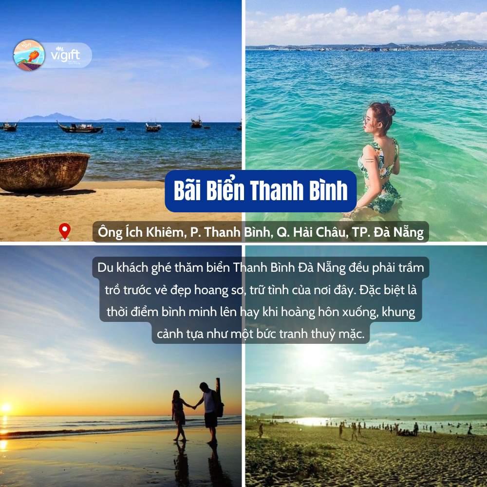 Bãi biển Đà Nẵng đẹp - Bãi Biển Thanh Bình