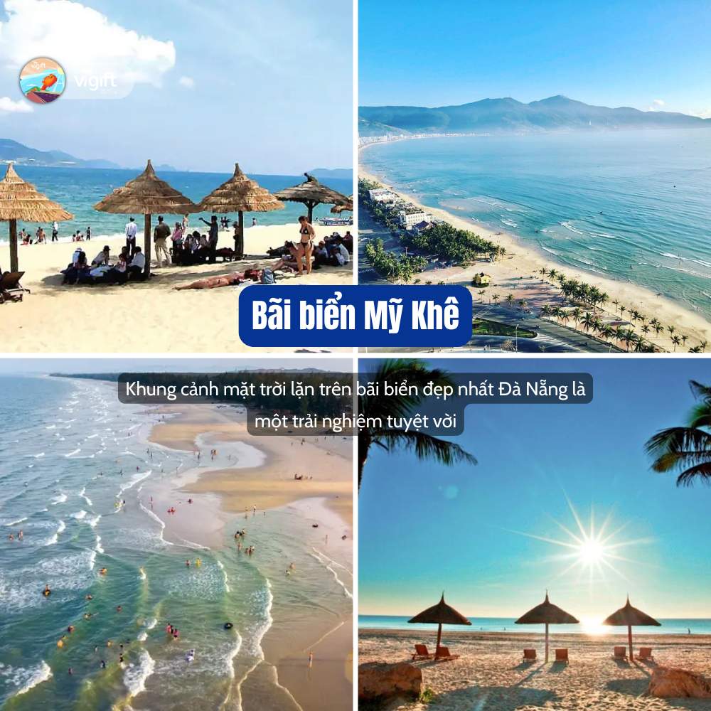 Địa điểm ngắm hoàng hồn Đà Nẵng - Bãi biển Mỹ Khê