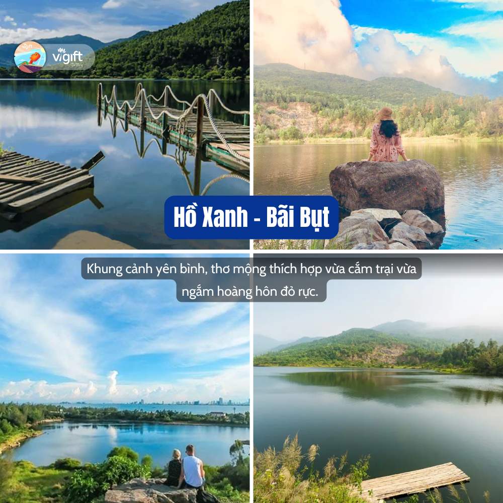 Địa điểm ngắm hoàng hồn Đà Nẵng - Hồ Xanh