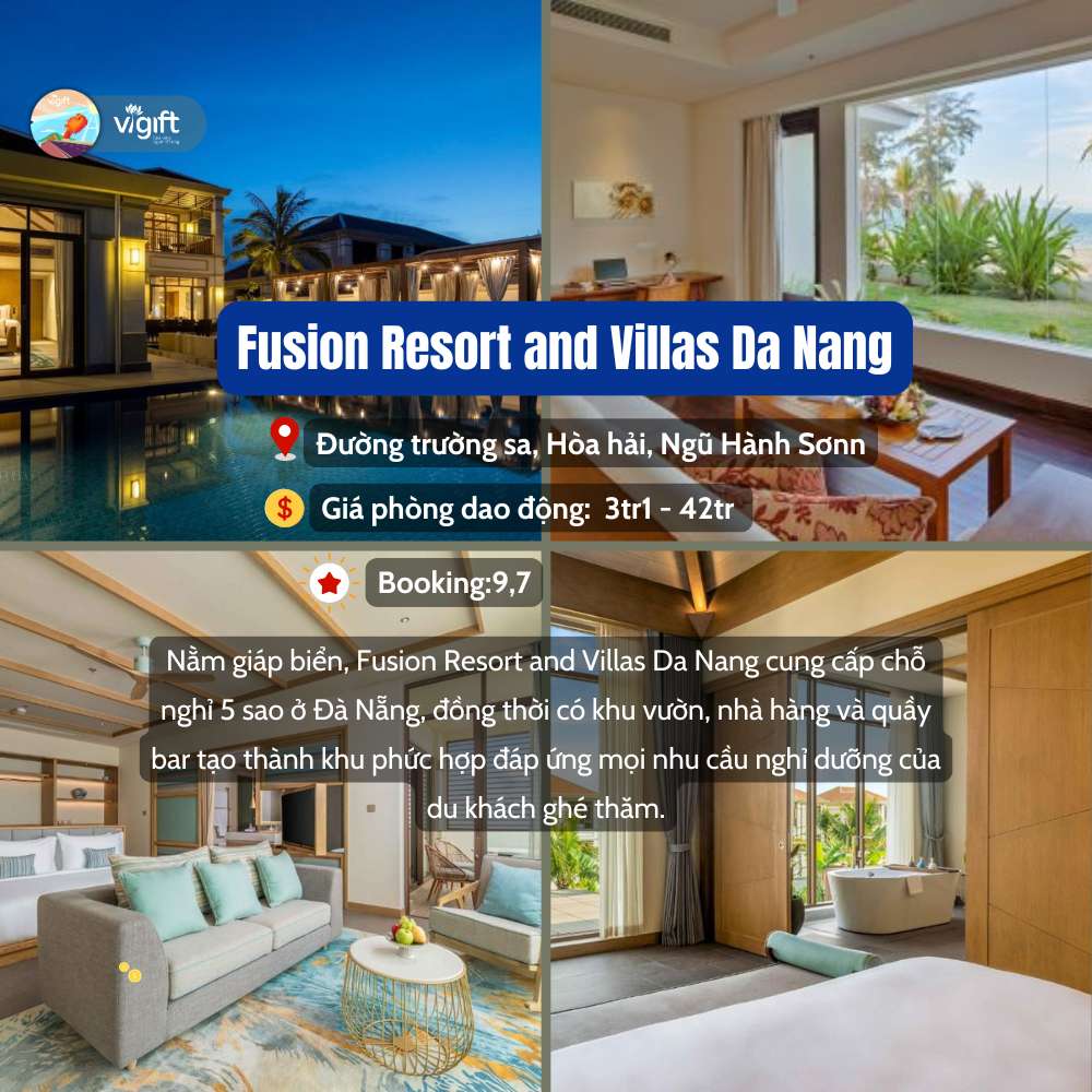 Fusion Resort and Villas Da Nang- Resort Gần Biển Đà Nẵng Fusion Resort and Villas Da Nang- Resort Gần Biển Đà Nẵng