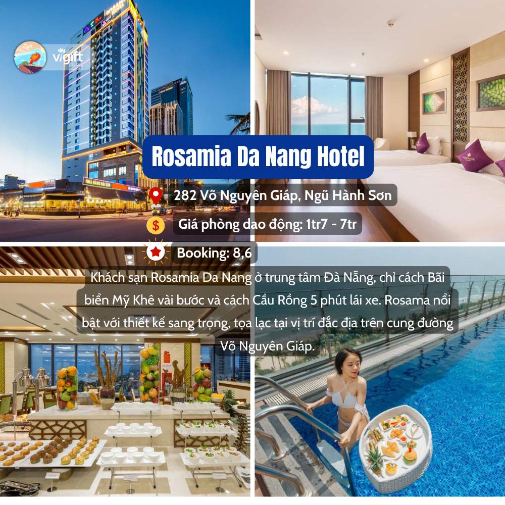 Khách sạn 5 sao Đà Nẵng - Rosamia Da Nang Hotel