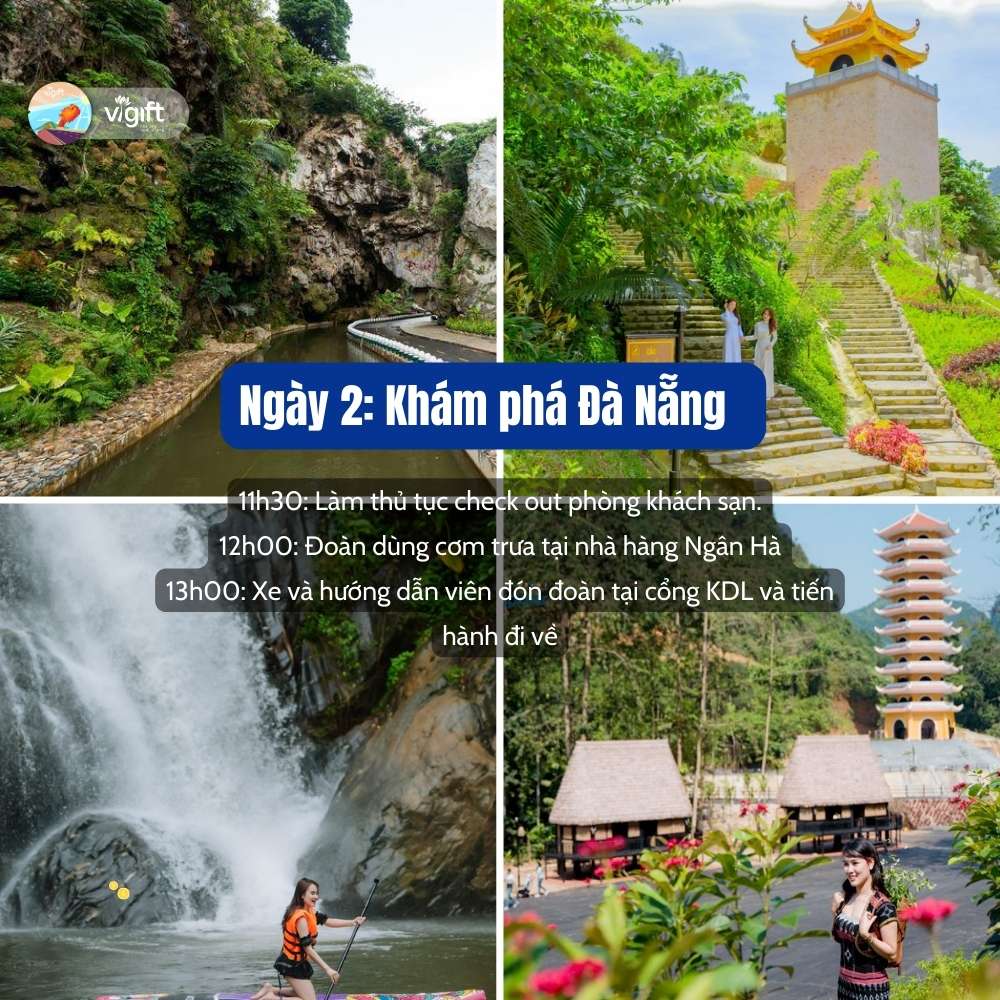 Lịch trình du lịch Đà Nẵng 2 ngày 1 đêm - Khám Phá Đà Nẵng
