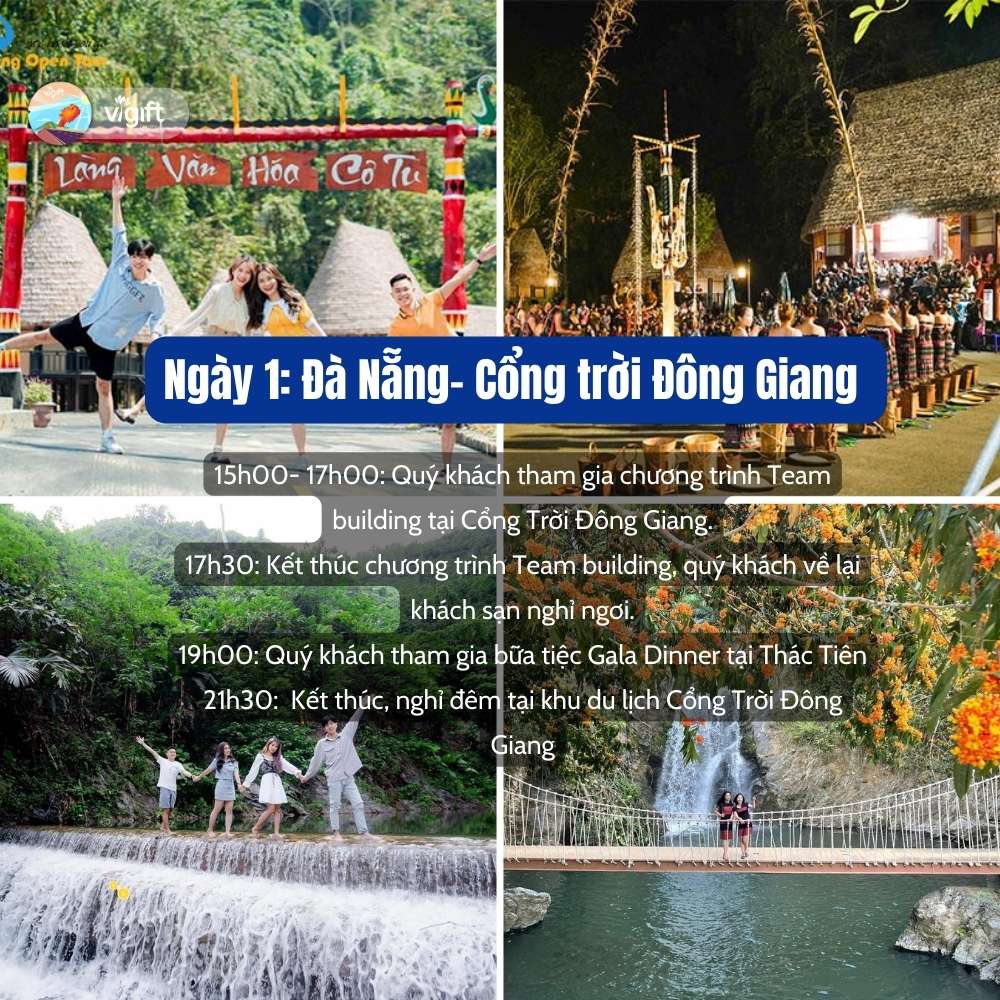 Lịch trình du lịch Đà Nẵng 2 ngày 1 đêm - Bắt đầu chuyến đi-Chiều