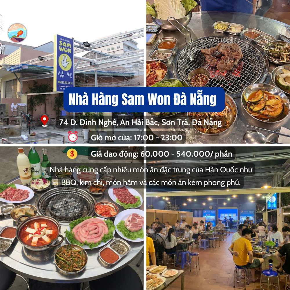 Nhà hàng Hàn Quốc ở Đà Nẵng - Nhà Hàng Sam Won Đà Nẵng 