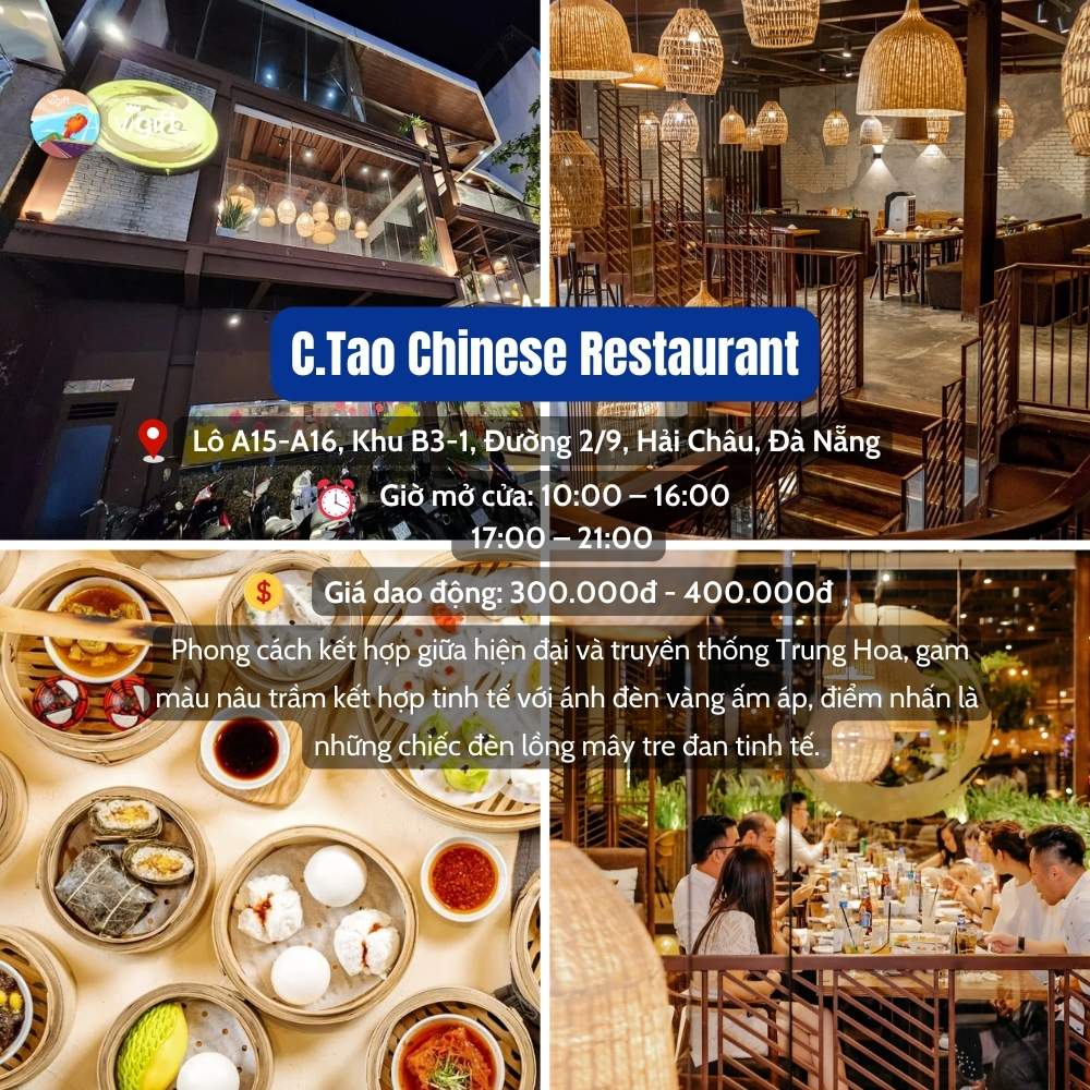 Nhà hàng Trrung Quốc ở Đà Nẵng - C.Tao Chinese Restaurant