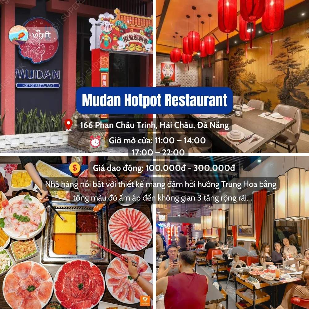 Nhà hàng Trrung Quốc ở Đà Nẵng - Wok Hei – Mudan Hotpot Restaurant