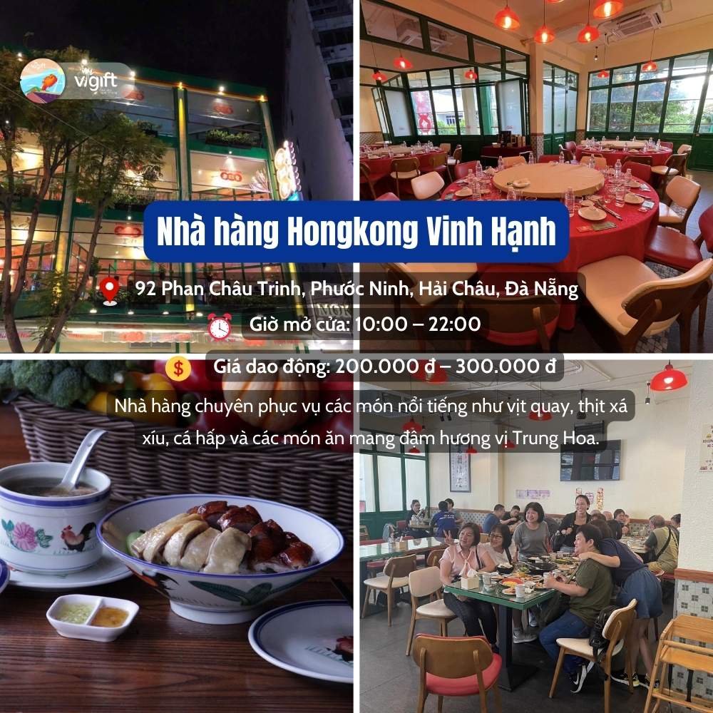 Nhà hàng Trrung Quốc ở Đà Nẵng - Nhà hàng Hongkong Vinh Hạnh