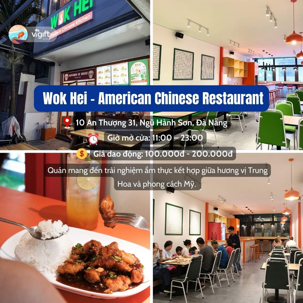 Nhà hàng Trrung Quốc ở Đà Nẵng - Wok Hei – American Chinese Restaurant 