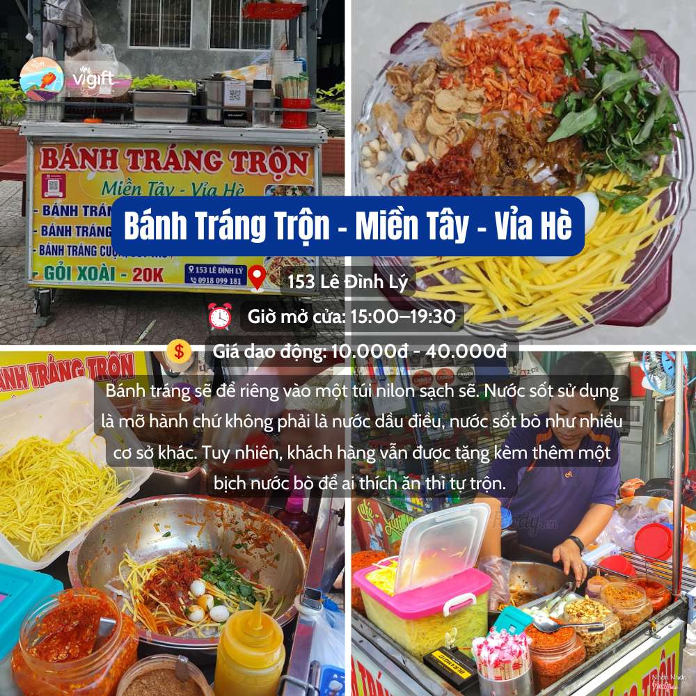Bánh Tráng Trộn miền Tây- Quán Bánh Tráng Trộn Đà Nẵng Bánh Tráng Trộn miền Tây- Quán Bánh Tráng Trộn Đà Nẵng